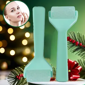 Ice Roller for Skin Lifting And Tightening, And Around The Eyes. A Reusable Cooling Face Tool for Home Makeup Application