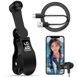 Silent Rubber Automatic Smartphone Clicker - Adjustable, Phone Accessory Compatible Cellphone Screen Tapper for Live Likes, Game Use, Cellphone Accessories