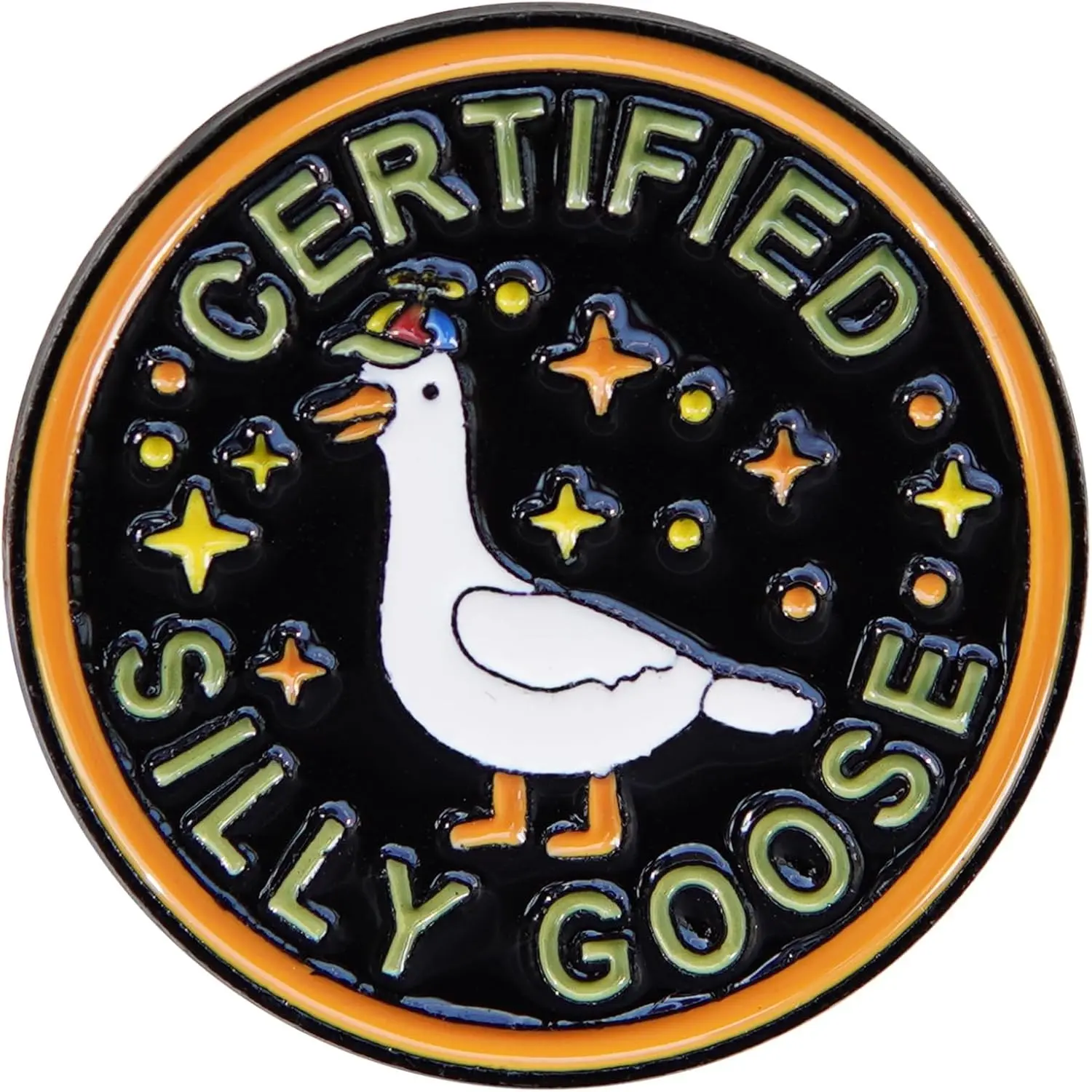 Funny Cute Goose Enamel Pins Bulk - Novelty Unique Button Pins for Backpack Hat Bags Jacket Coat, Fashion Jewelry Accessories for Women and MenGift