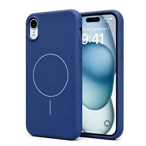 Magnetic for iPhone X XS XR XS MAX Cute Slim Thin Phone Cover Compatible with Wireless Charging