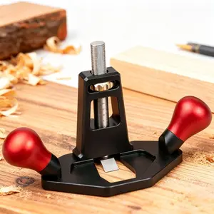 Woodworking Planer Trimming Polishing Adjustable Portable Edged Plane Handheld Bottom Cleaning Manual Slotting Wood Planer Hand DIY Tool