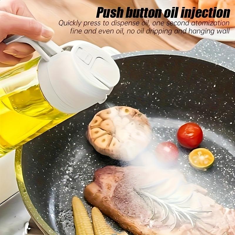 Multifunctional Oil Dispenser, Large Capacity Spray Bottle, Easy Clean, Suitable for Kitchen, Restaurant, School Cafeteria, Oil Sprayer, Cooking Oil Container