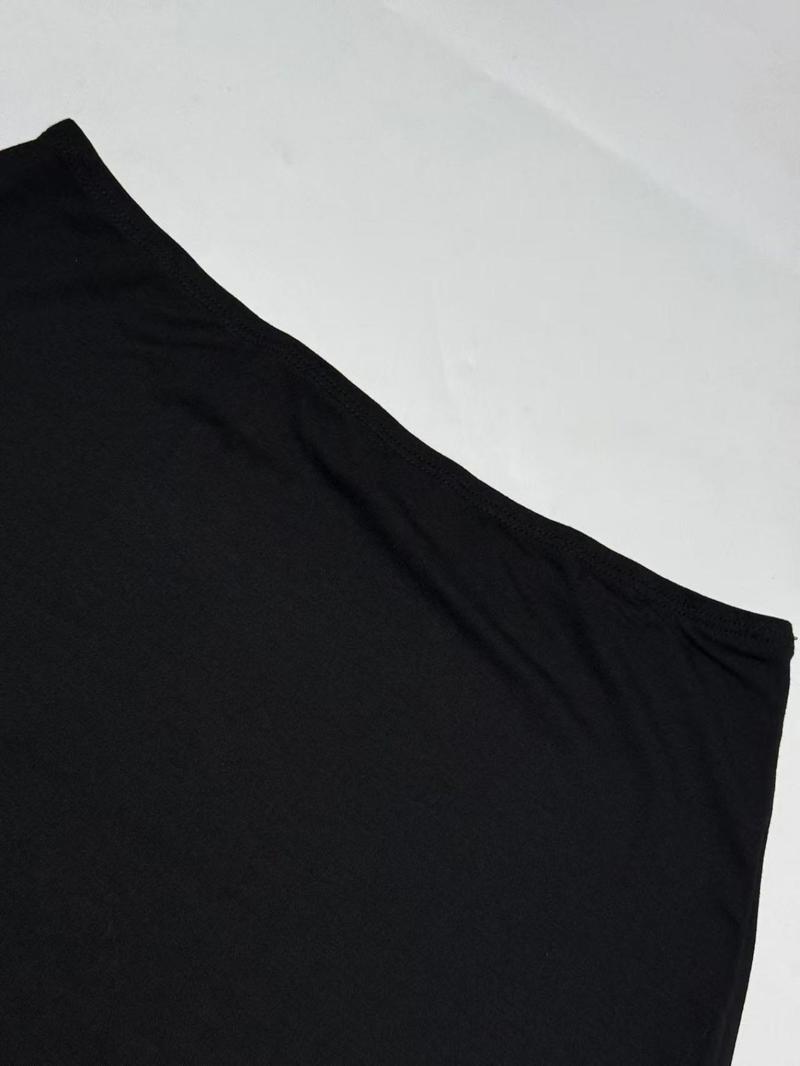 Women's Solid Color Skirt, Elegant Fashion Long Skirt for Daily Outdoor Wear, Women Bottoms for Summer