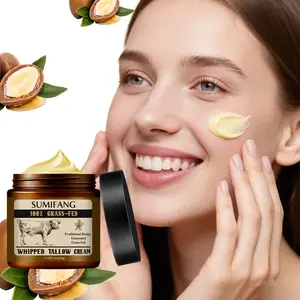 Grass-Fed Butter Face Care Cream, Facial Cream, Traditional Formula, No Fragrance, for Dry Rough Skin, Sensitive Skin, Tightness Relief, Damaged Barrier Repair, 200g