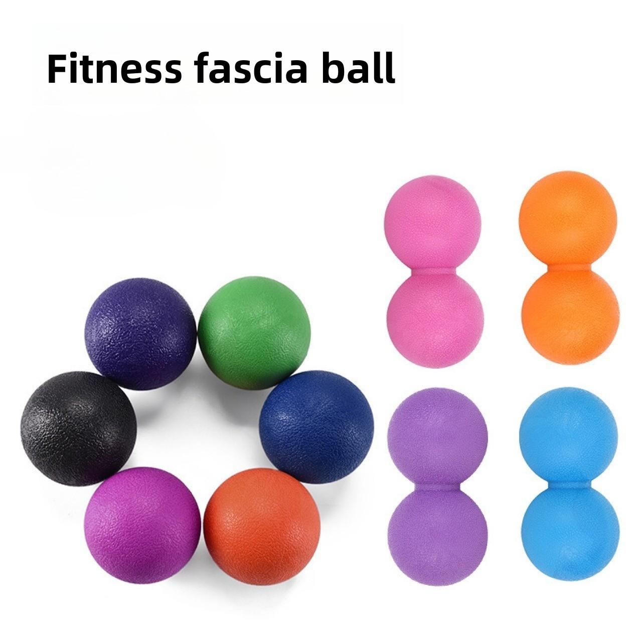 Hockey rehabilitation ball fascia ball massage ball peanut ball massage ball yoga ball portable fascia ball yoga supplies