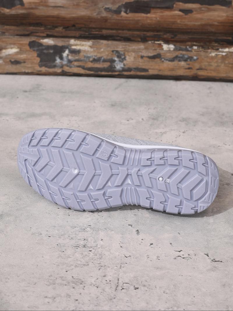 Women's Solid Color Low Top Sneakers, Lightweight Slip Ons, Casual Comfortable Breathable Sports Running Shoes, All-match Basic Shoes for Daily Wear