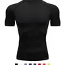 Men's Short Sleeve Compression Shirt Sporty Tee, Tight Fit Quick Drying Breathable T-shirt for Gym Workout Running, Summer Sports Casual Crew Neck Top, Compression Tees