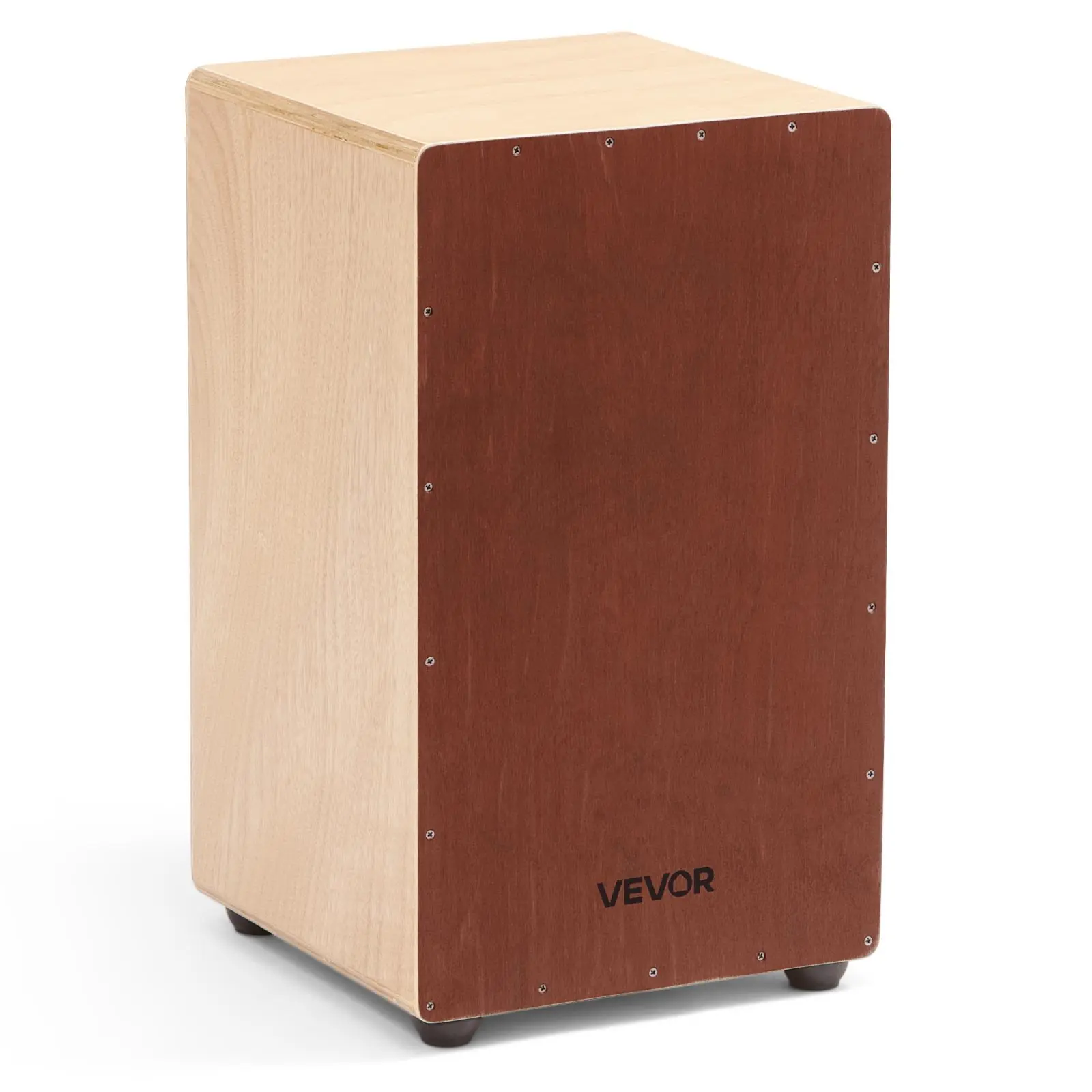 【DealsForYouDays】VEVOR Large Cajon Box Drum Wooden Birchwood Percussion Instrument with Snare Wires