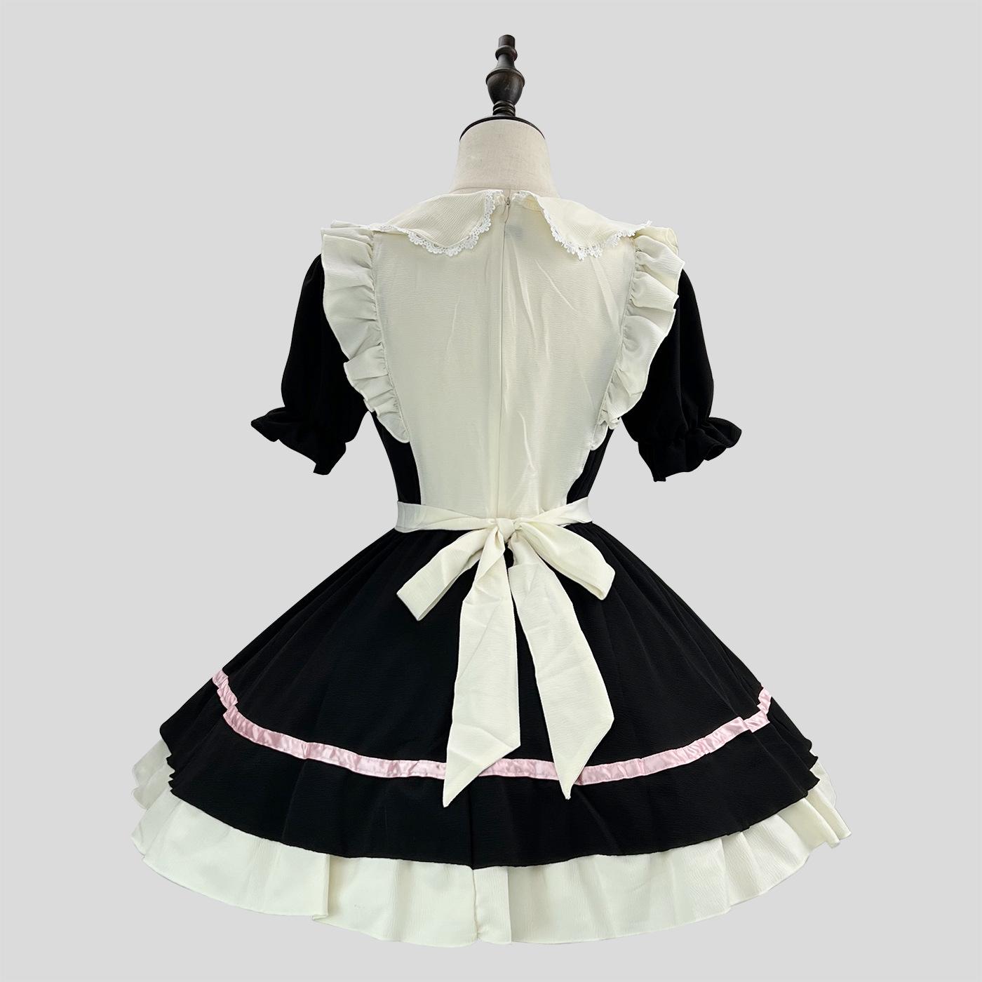 Cat Lolita Maid Dress Costumes Cosplay New Cute for Cat Girls Woman Waitress Maid Party Stage Costume size S-5XL Anime  DRESSES