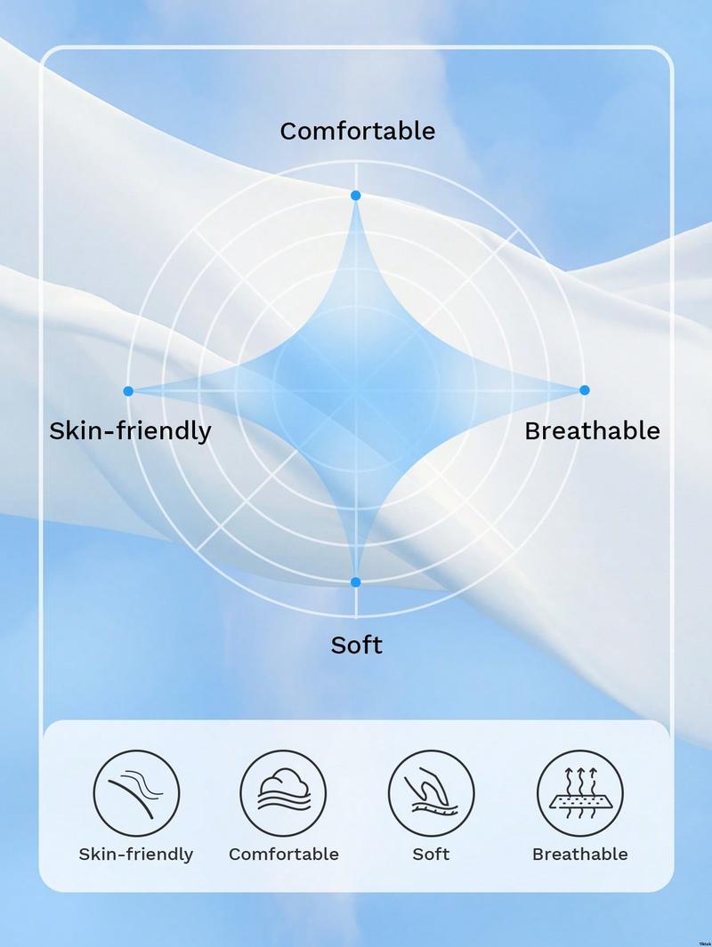 For Dresses Pastel Trim With Casual Minimalist EMERY ROSE Summer Dress Textured Fabric And Ruffle Women