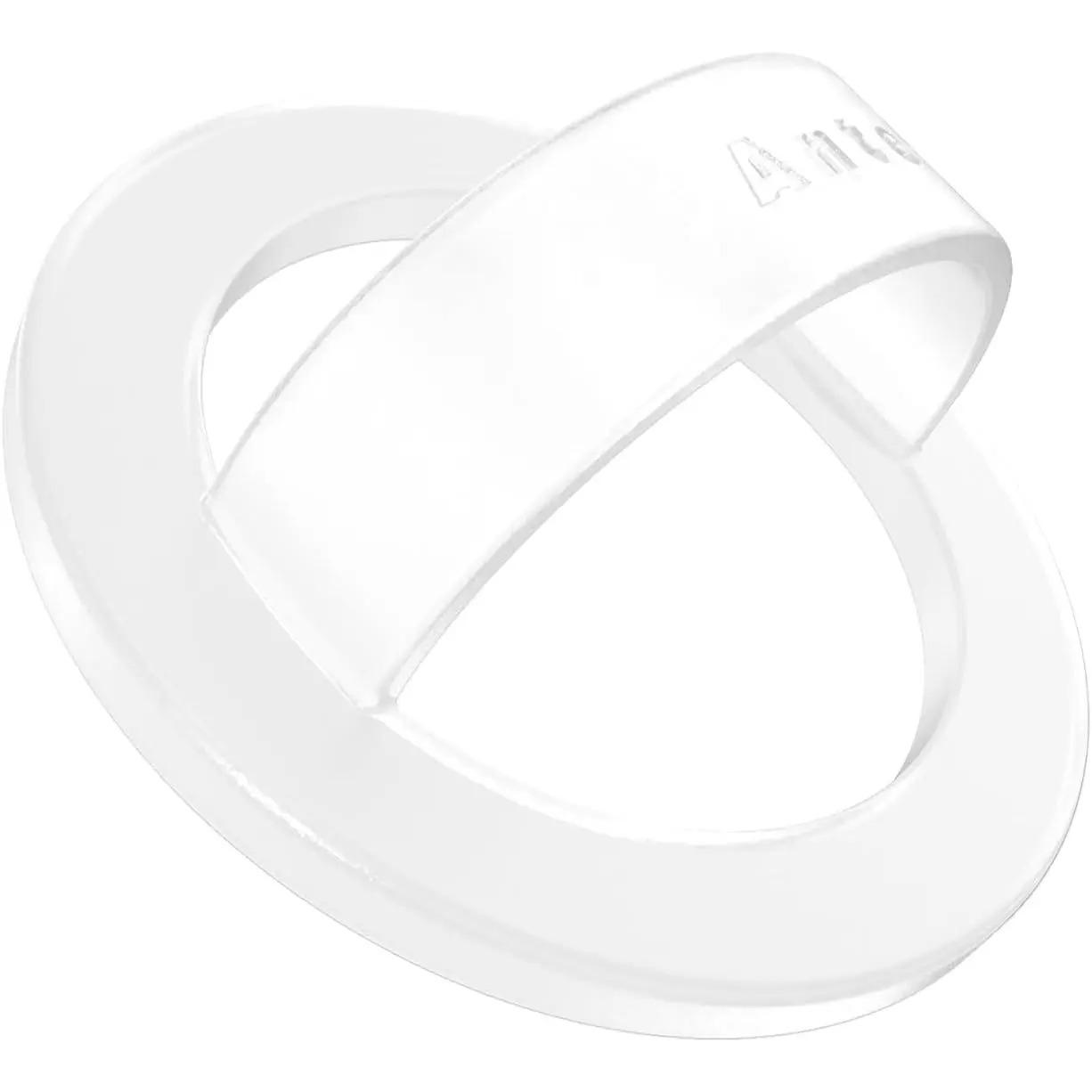 Magnetic Synthetic Mobile Phone Ring Grip Holder Accessory, Attractive, Comfy, Portable, Removable Finger Loop Stand for MagSafe Phone Case (Clear), Accessories, Installation