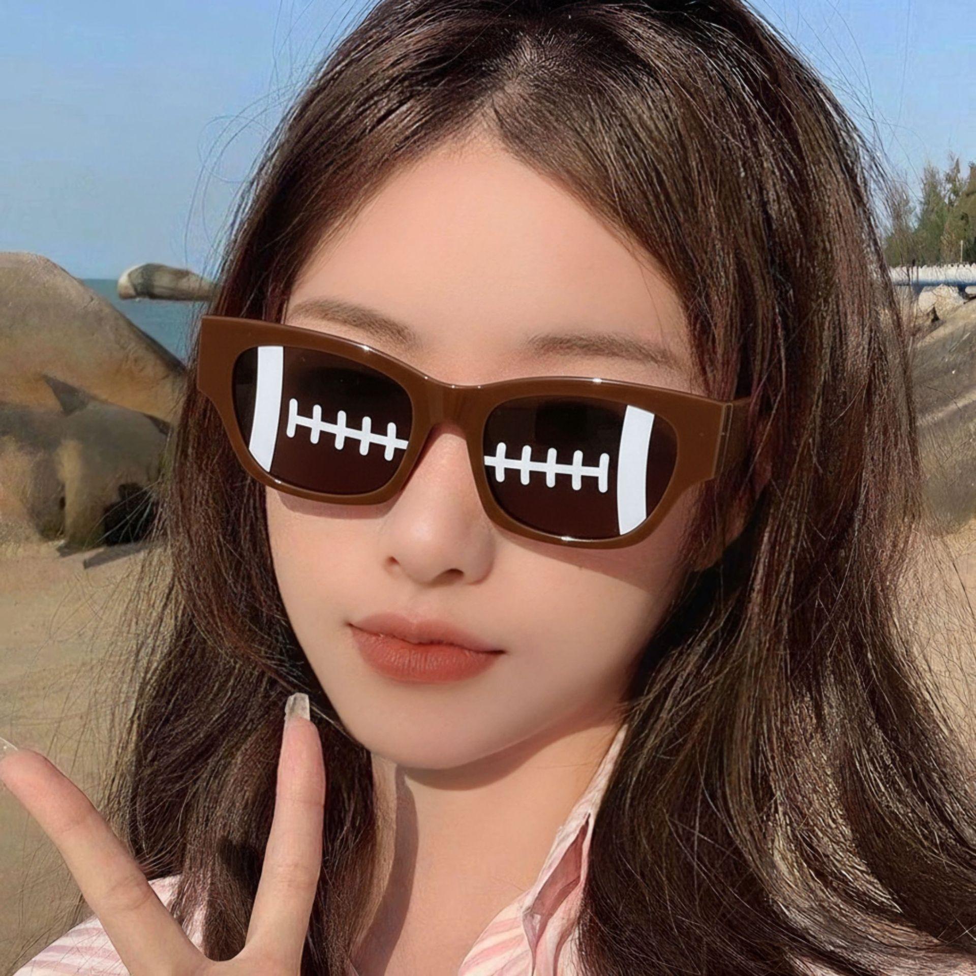 2026 new dopamine wind UV protection sunglasses D retro sunglasses small face sunshade girl modern