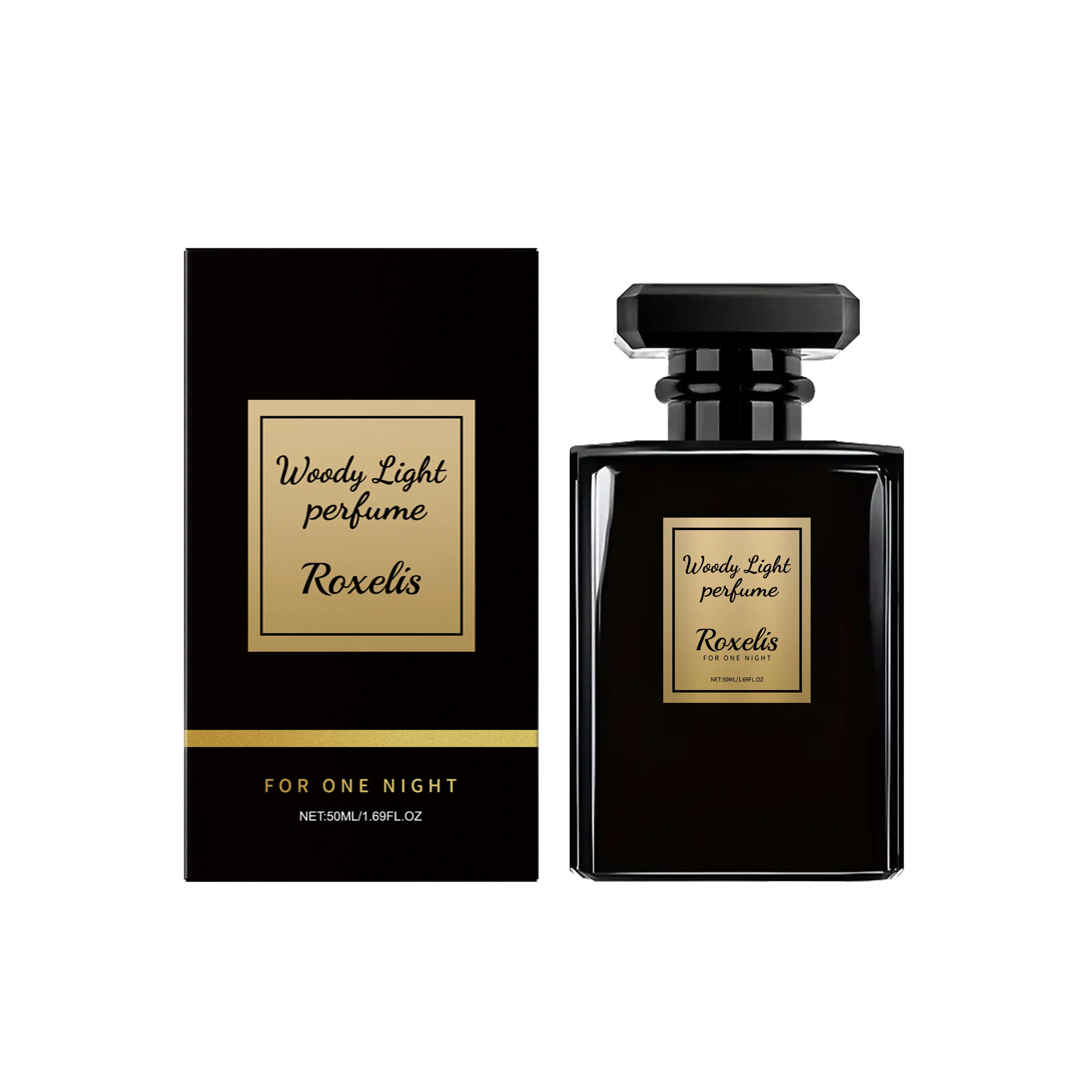 Roxelis Woody Light Unisex Eau De Toilette - Portable Bottle, Long-Lasting Fresh Aroma, Elegant Natural Fragrance, High-End Business Cologne, Ideal Boyfriend Birthday Gift
