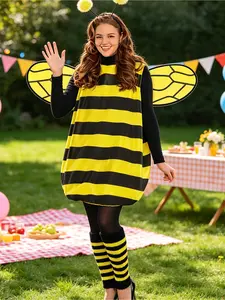 Costumes Accessories Adult Bee Ladybug Shaped Cosplay Outfit European Holiday Dress Up Costume Stage Party Wear