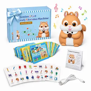 110 Learning Cards English Learner Device, Voice Recording Flashcards, Talking Cards, Early Education Tool for Toddlers and Preschool Kids