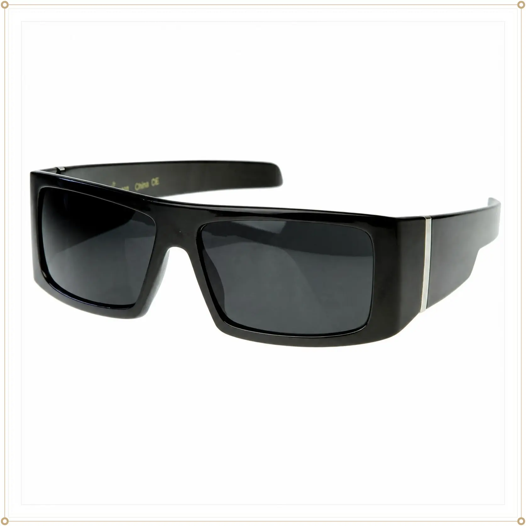 Hardcore Gangsta Shades Square Sports Frame SunglassesGift