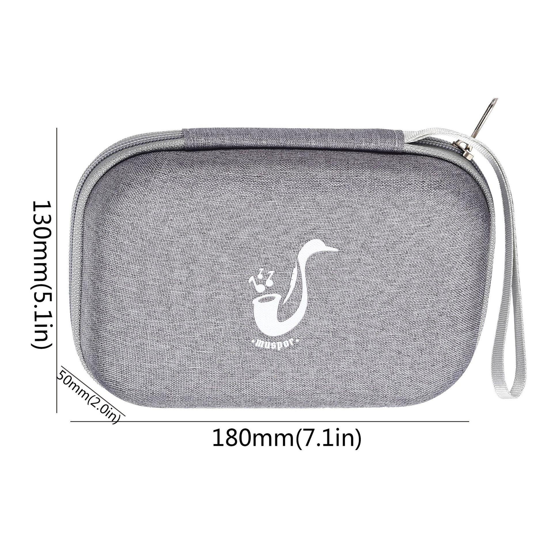 Waterproof reed storage case suitable for saxophone and clarinet reeds (holds 20 reeds)