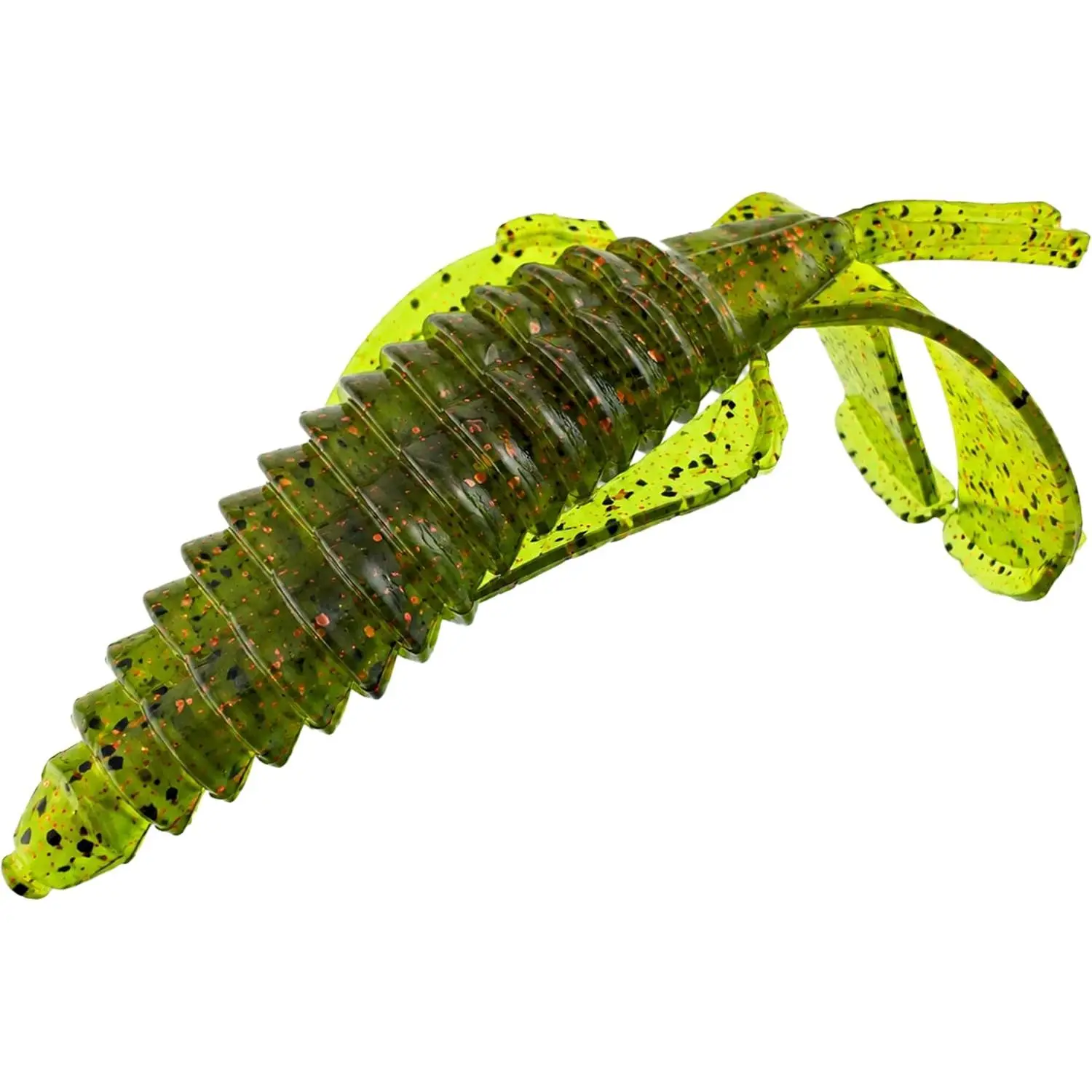 Pulse Craw Soft Plastic Crawfish Lure – 3.9" (100mm), 10-Pack, Rage-Style Craw Bait for Bass Fishing, Texas Rig & Jig Trailer
