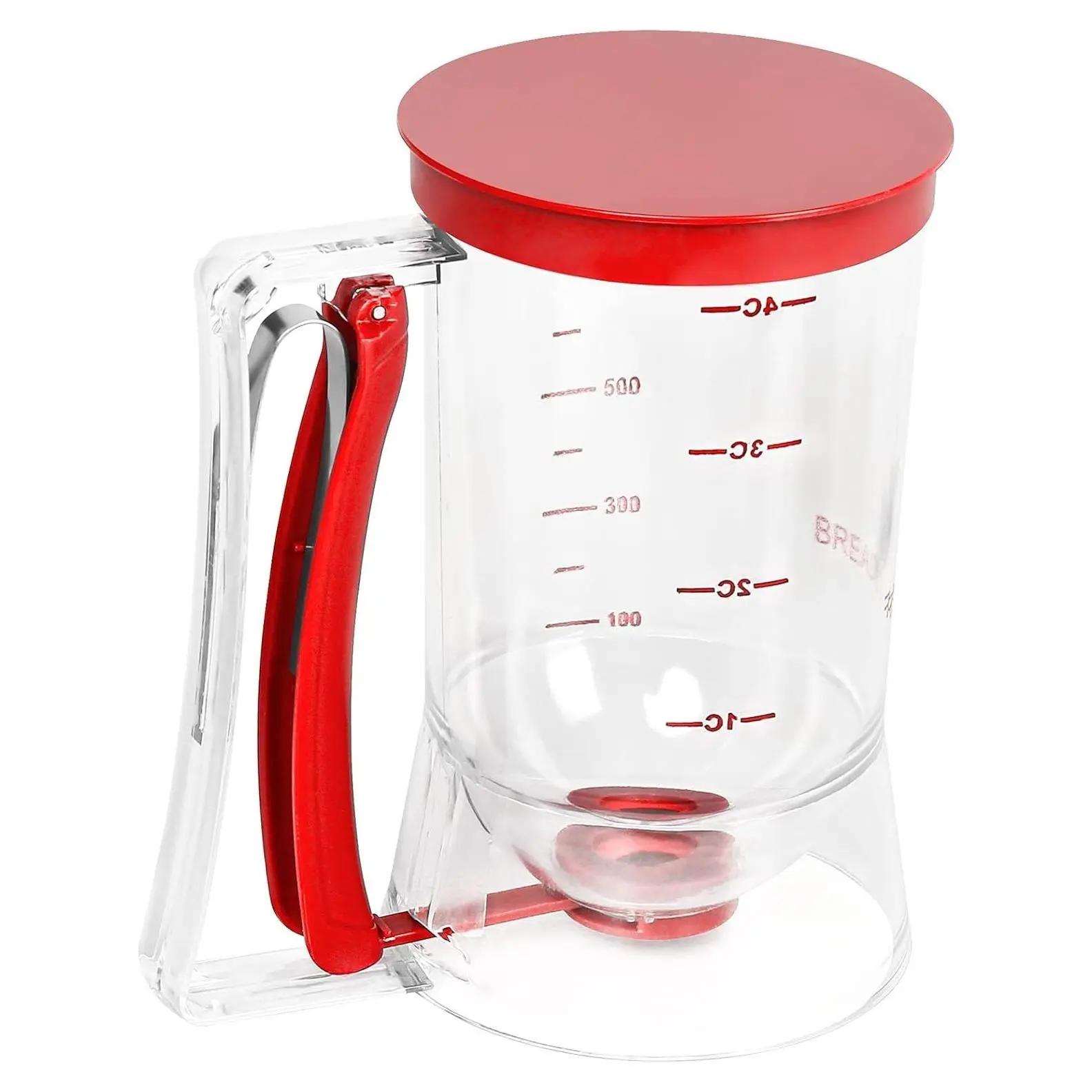 Batter Separator Cupcake Pancake Cookie Cake Waffle Dispenser Cream Separator Measuring Cup Baking Tool RedGift