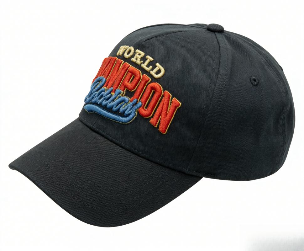 Trendy Embroidered Baseball Cap For Everyday Street Style