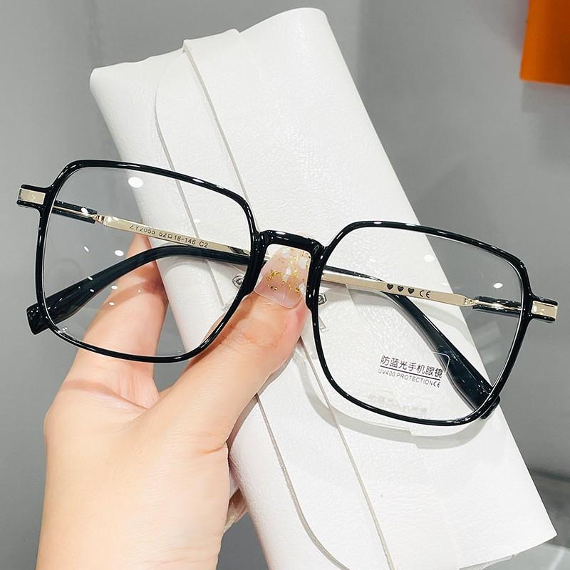 New Color Fashion Myopia Glasses for Women Men Square Transparent Eyeglasses Retro Minus Diopter Eyeglasses Optical Prescription