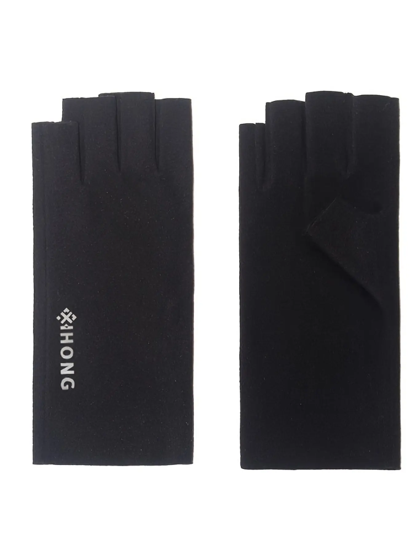 1 pair of winter office half finger gloves, slender and slimming touch screen typing warm gloves, half finger writing gloves, holiday gifts, Christmas gifts, Halloween gifts