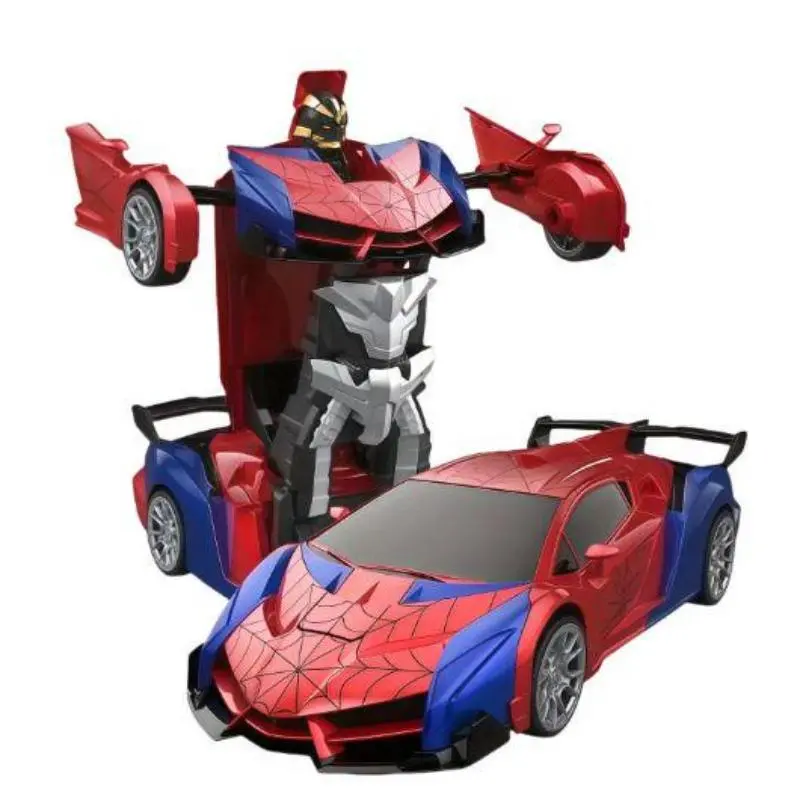 1:16 Scale 2.4GHz Remote Control Transformers Car Toy for Boys - Rechargeable, Sturdy Impact-Resistant ABS Plastic, Robot Mode, 1H Charging, 20-30 Mins Playtime, 360° Rotation Multifunctional RC Car