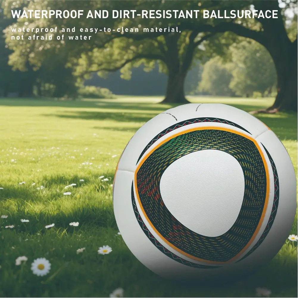 Professional Soccer Ball for Training, Durable PU Material, Suitable for Adults and Youth, Outdoor Grass and Sand Play, Outdoor Match Ball, Collectible Football, Football Training Balls, Soccer Equipment