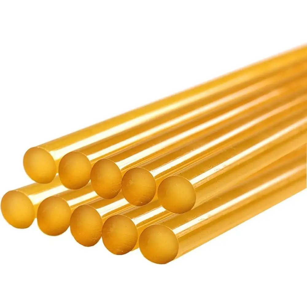 Dent Repair Glue Sticks,  Paintless Dent Puller Tool Glue Stick for Hot Glue   Repair Dent Rmover Tool Set - 10 count Yellow Glue Sticks
