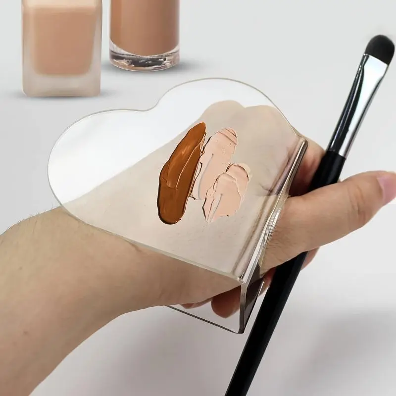 1pc Heart shape foundation art palette
