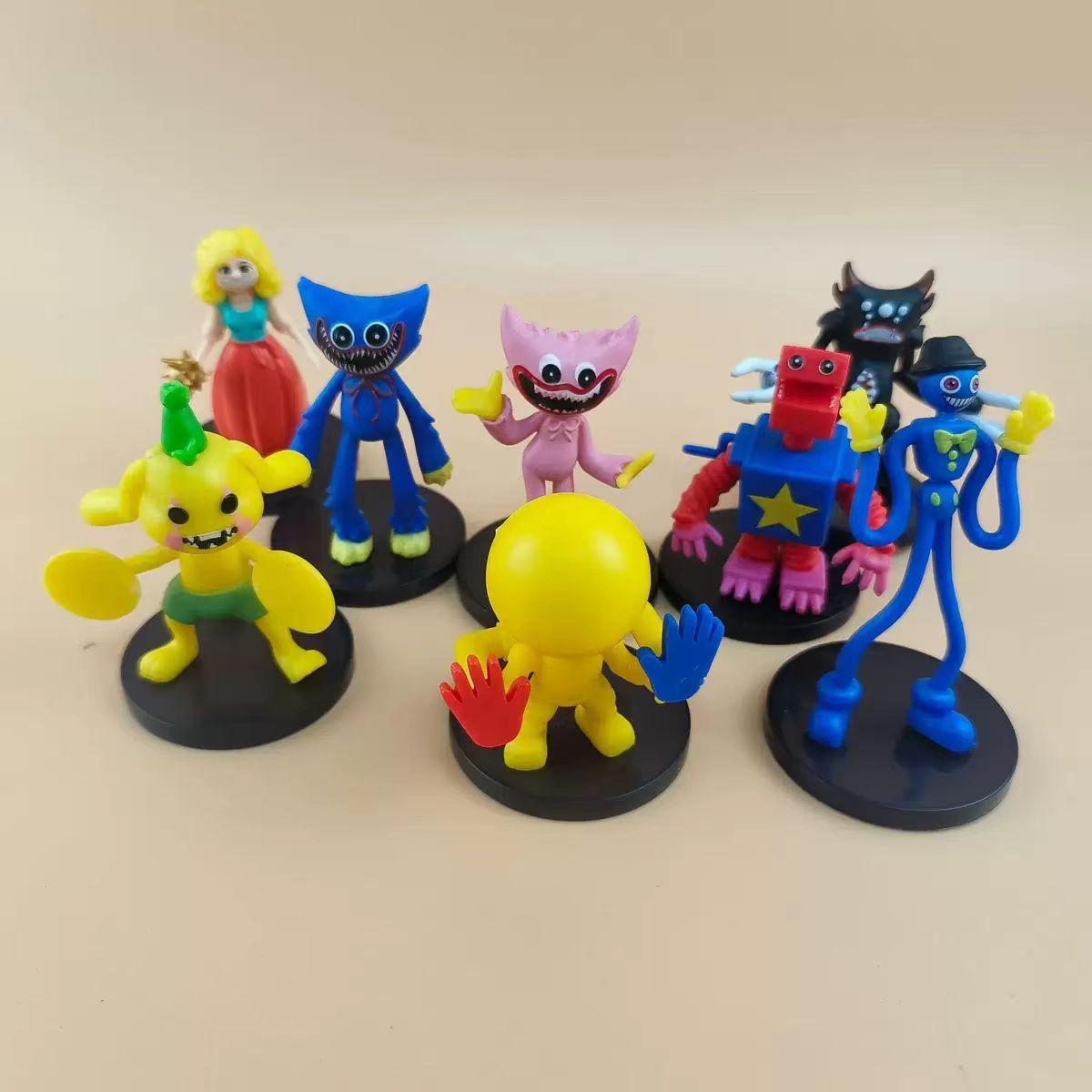 Cross-border explosion 14 Poppy's game time Q version figure doll peripheral doll model car ornament