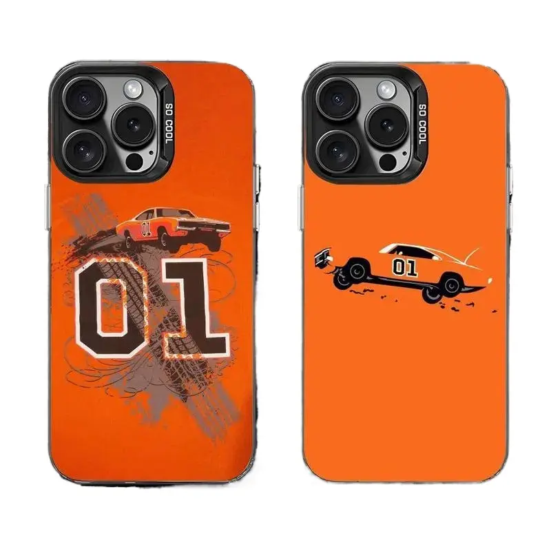 The General Lee Dukes Of Hazzard 01 Durable phone case for iPhone 12, 13, 14, 15, 16, 17 Pro Max, Pro, Plus, and 17 Air,the perfect gift for her or him, ideal for parties.