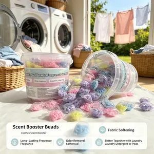 Laundry Scent Booster Beads, 145g/400g, Water-Soluble Fragrance Beads, Multi-Color & Multi-Scent, Effective Deodorization, Laundry Companion, Laundry Accessories, Laundry Products