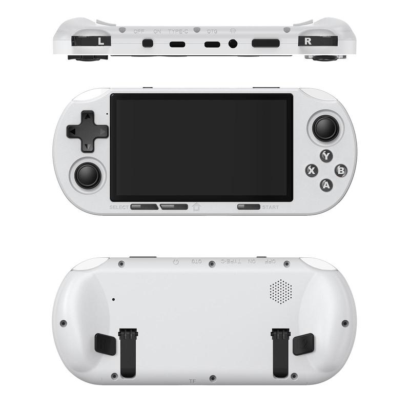 GAMINJA X9 Retro Handheld Video Game Console, IPS Screen Portable Handheld Game Player, Type-C Interface Gaming Console, Protective, Rechargeable Portable Console