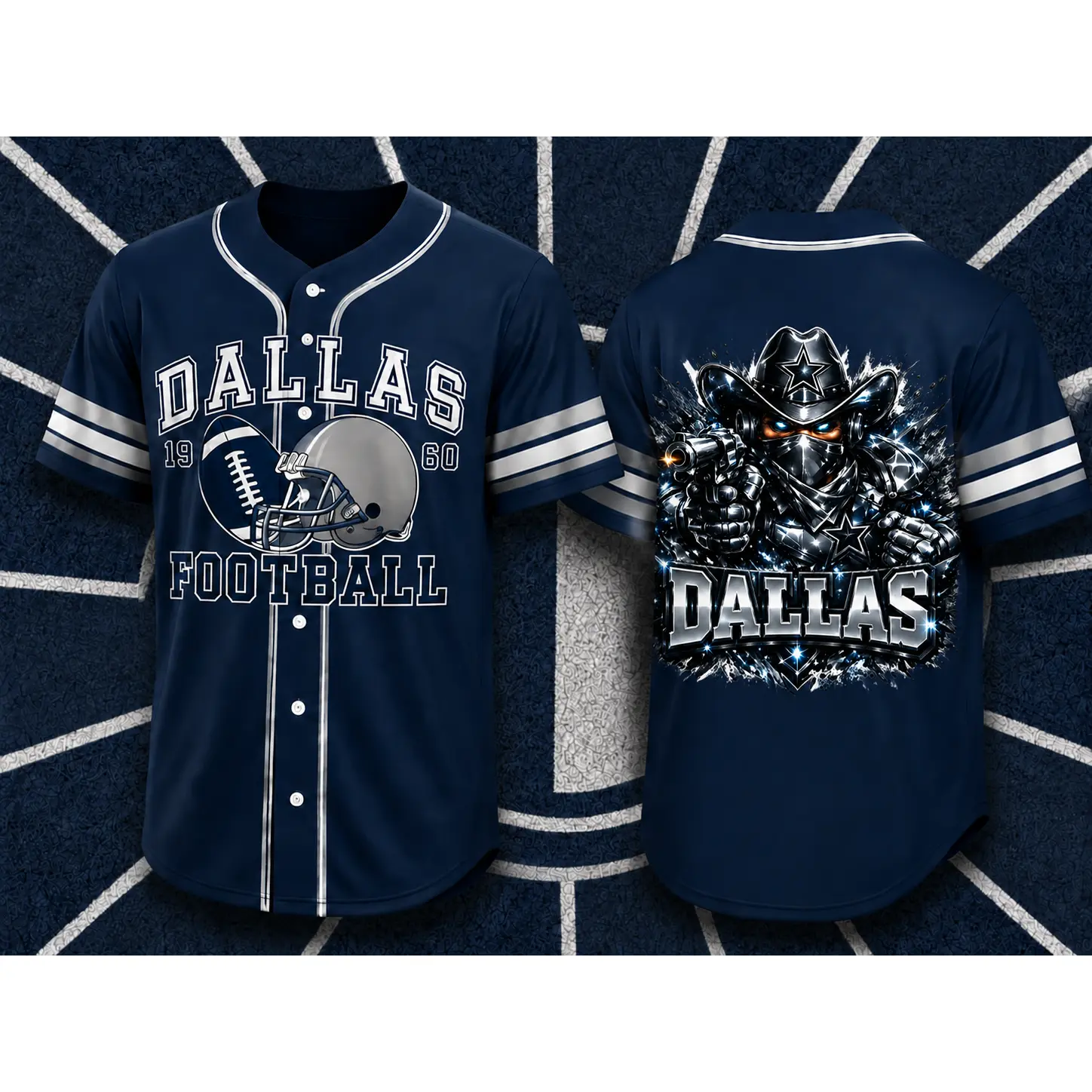 Football Game Day Team Fan Baseball Jersey, Sport Lover Graphic Shirt, Unisex Football Lover Gift