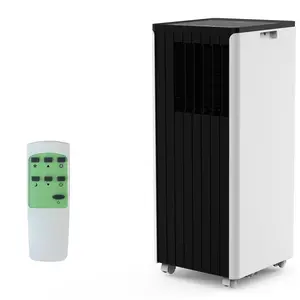 Garvee 8000 BTU Portable Air Conditioner, 3-in-1 Cooling, Dehumidifier & Fan with Remote Control, 24-Hour Timer, Low Noise, Energy Efficient, Includes Full Window Kit, Suitable for Rooms up to 350 Sq. Ft., 115V, Black