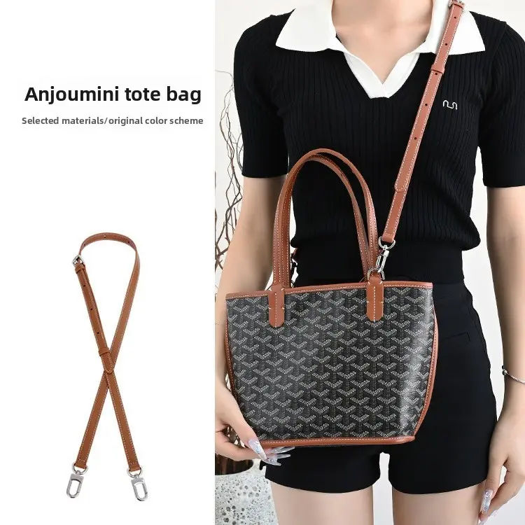 Ankes Artisan Conversion Accessories to Turn Anjou Mini Tote Into Crossbody Bag, Adjustable Replacement Shoulder Strap Set