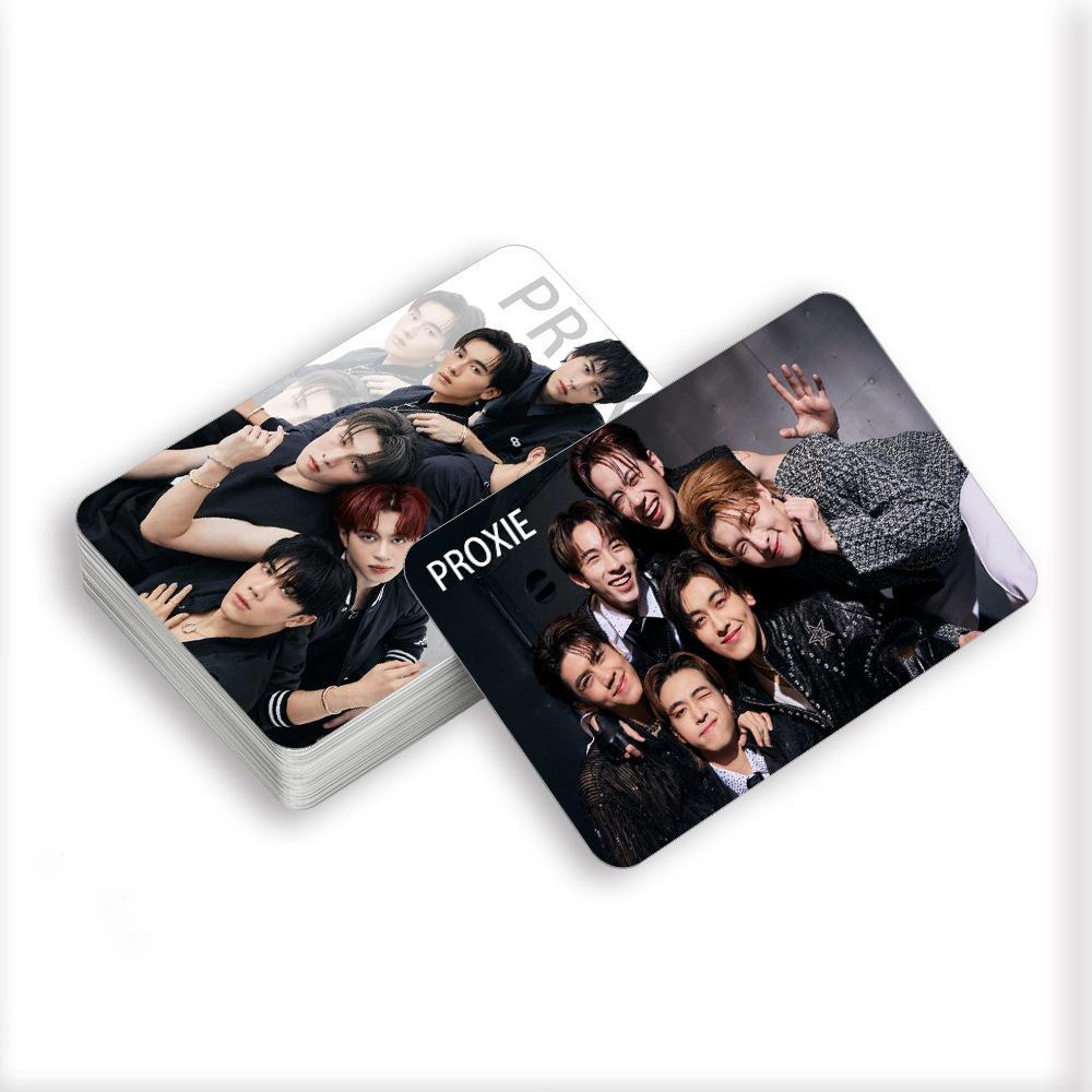 96 Pcs/Set Thai Boy Group PROXIE DICE Lomo Card Onglee Chokun Idol HD Photocard with Stickers Cosplay Gift ﻿