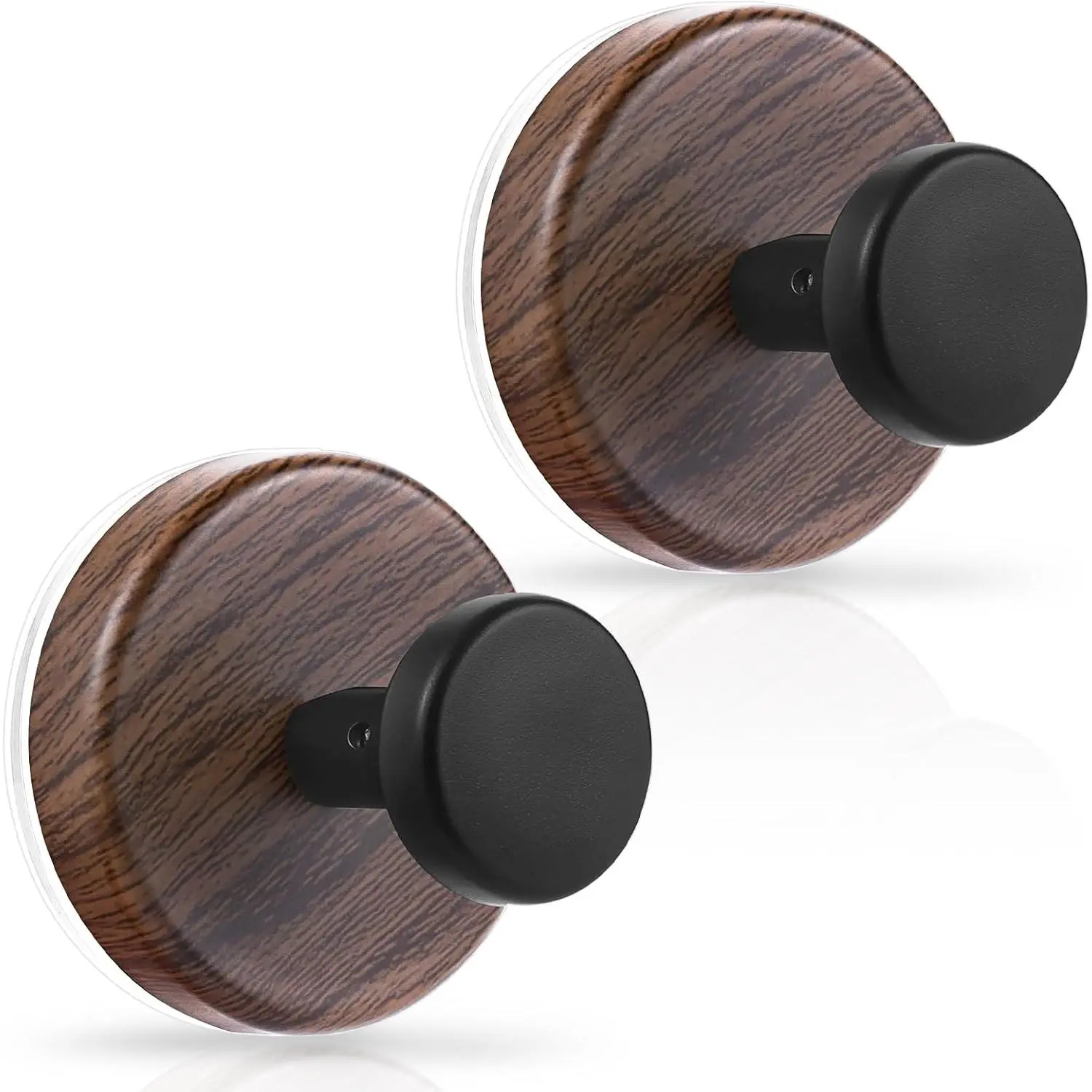 Suction Cup Wreath Hanger, Heavy Duty Reef Hook for Front Door/Glass Window/Over Door/Outdoor, Christmas/Thanksgiving/Halloween/July 4th/Easter/Valentine/Fall/Summer/Spring (Walnut, 2-Pack)fidget toys