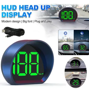 X3 Car Hud Display, GPS Speedometer, Large Font Speed Projection, Auto Brightness Sensor, Easy Installation, Precise Vehicle Speed Monitor
