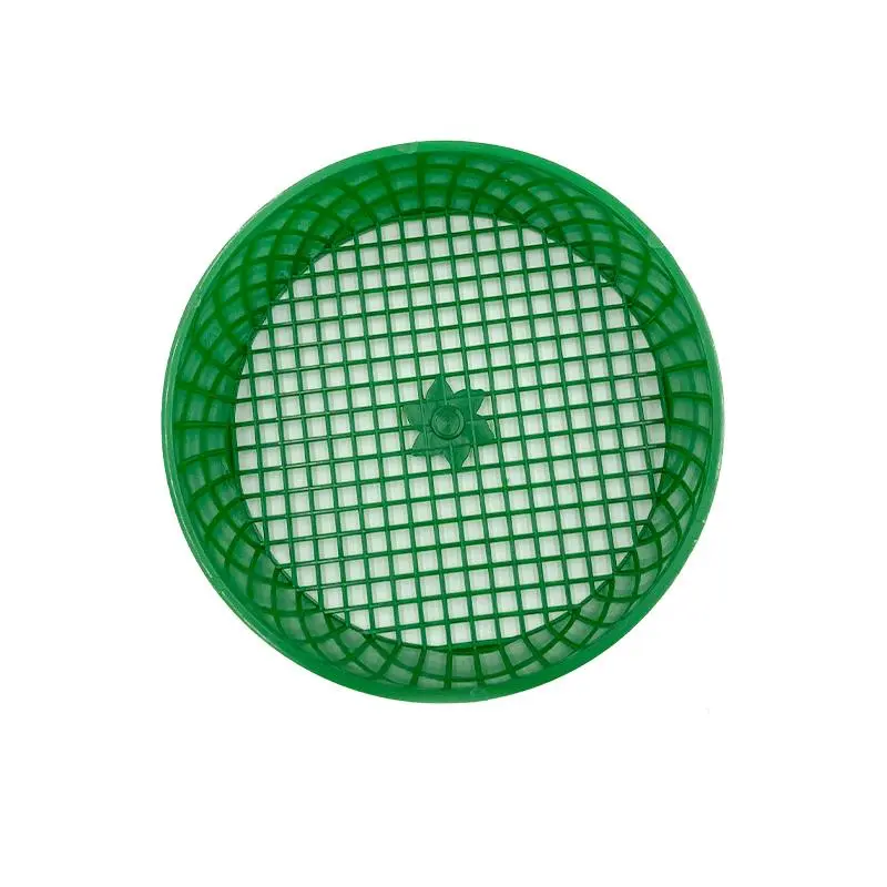 Plastic Horticultural Soil Sieve for Succulent Cultivation, Thickened Round Tool for Filtering Soil and Stones, Durable and Efficient Gardening Accessory
