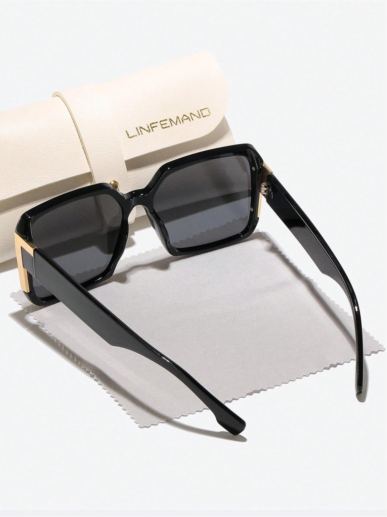 Unisex Fashionable All-match Tinted Lens Sunglasses, Trendy Casual Sunglasses for Everyday Use, Fashion Accessories for Outdoor Activities, Sun Protective Sunglasses