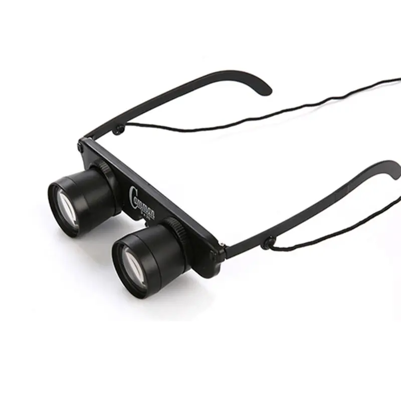3x28 Head-Mounted Binoculars, Hands-Free Dual Tube Telescope, Lightweight, Ideal for Fishing, Outdoor Activities, Water Viewing, Hobbyists
