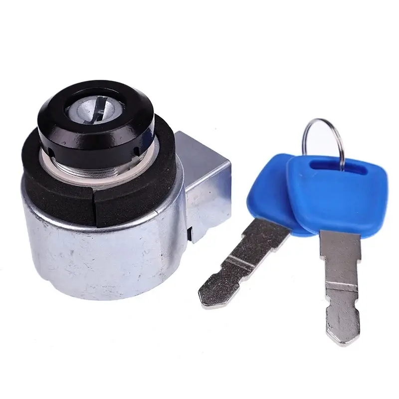 FridayParts Engine Start Ignition Switch SBA385202601 for CASE DX55, DX60 & New Holland G6030, T1110, T1510, T1520, T1530, T2410, T2420, TC21DA, TC23DA, TC24DA, Part # Match, Engine Start Switch