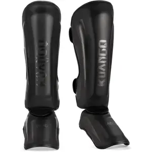 Muay Thai Shin Guards, Muay Thai Martial Arts Kicking  Instep Protection Pads Sparring Gear,for Kickboxing MMA  and Sparring,Professional MMA Equipment