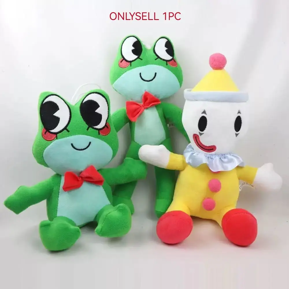 Magical Number Circus Plush Toy Ribbit Frog Gangle Clown Doll, Soft and Cuddly Stuffed Animal, Perfect Gift for Kids and Collectors, Stuffed Animal Gifts