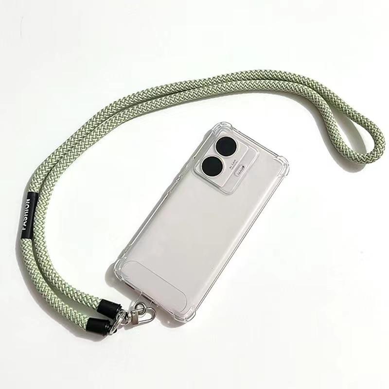 Phone Case Universal Slant Lanyard Long Braided Lanyard Neck Detachable Braided Lanyard