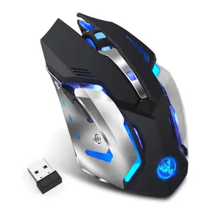 Hxsj-M10 Wireless Mouse, 2.4g Wireless Connection, Ideal for Gaming and Office Use, Comfortable Design, Durable Build Quality