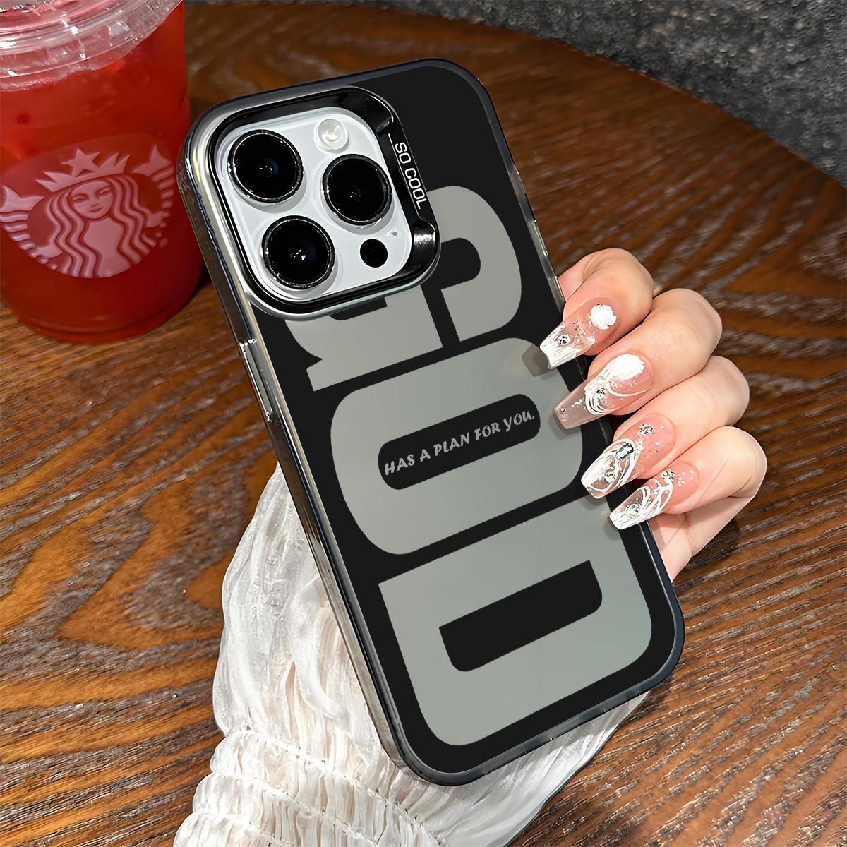 God Has A Plan for You Pattern Shockproof Phone Case for iPhone 7 8 X XR 11 12 13 14 15 16 17 Pro Max Plus Air Protecitved Cover Soft Unique Magsafe