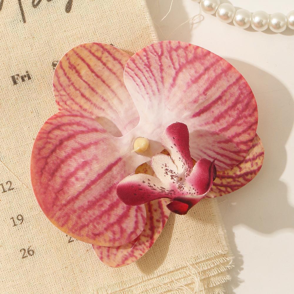 3/5/10Pcs Butterfly Orchid Artificial Flowers for Home Room Decoration Wedding Bridal Accessories Headwear Hair Clips DIY Gifts 3/5/10Pcs Butterfly Orchid Artificial Flowers for Home Room Decoration Wedding Bridal Accessories Headwear Hair Clips DIY Gifts